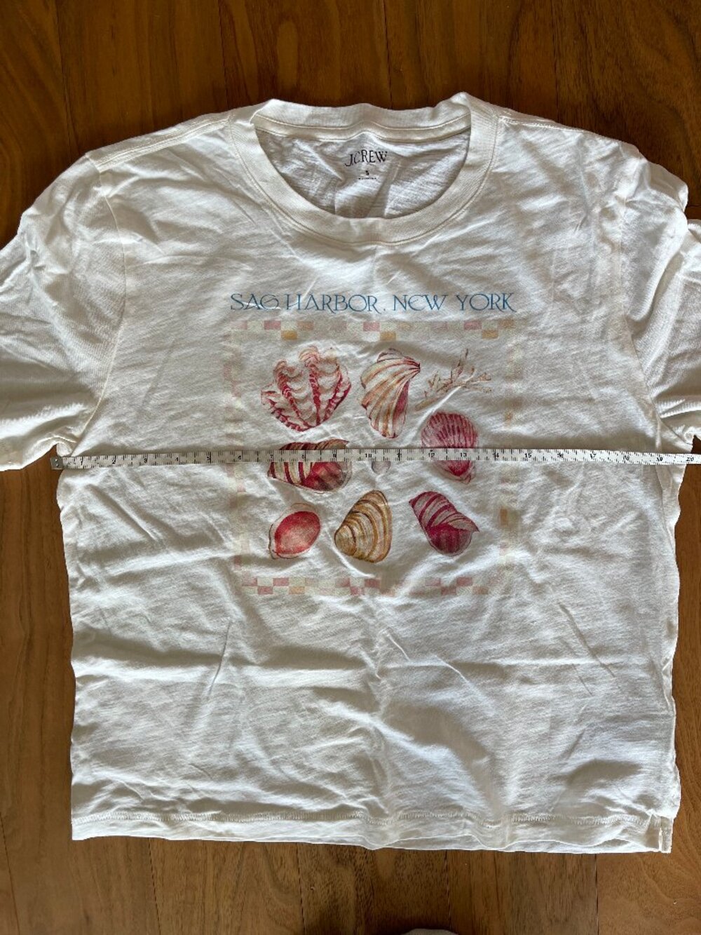 J Crew Sag Harbor sea shell graphic tee - Picture 5 of 5